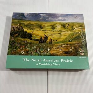 26. North American Prairie 500+ Piece Puzzle by Larry Eifert - Green and Brown